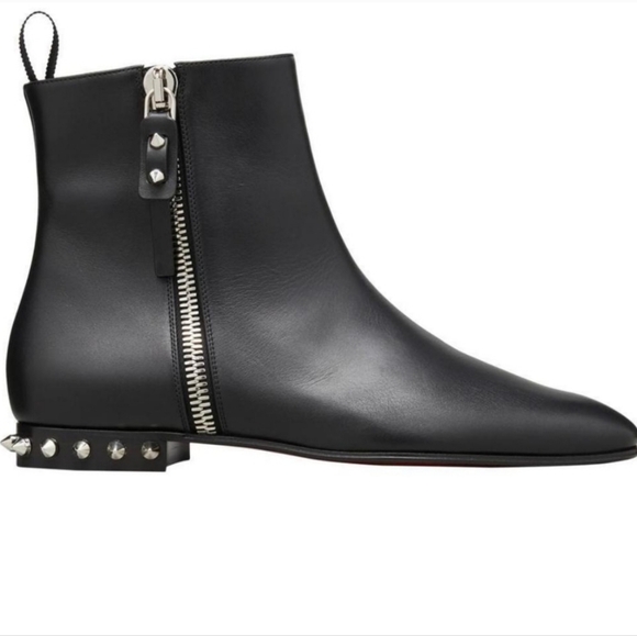 Authentic Christian Louboutin Roadirik leather booties - Picture 11 of 11